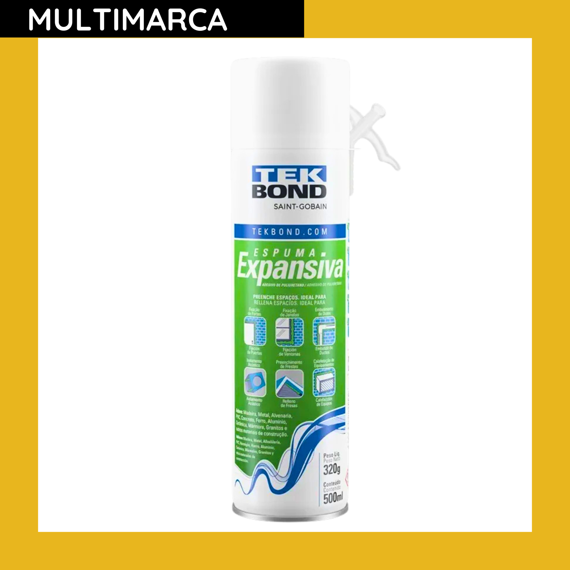 Espuma Expansiva De Pu Tekbond