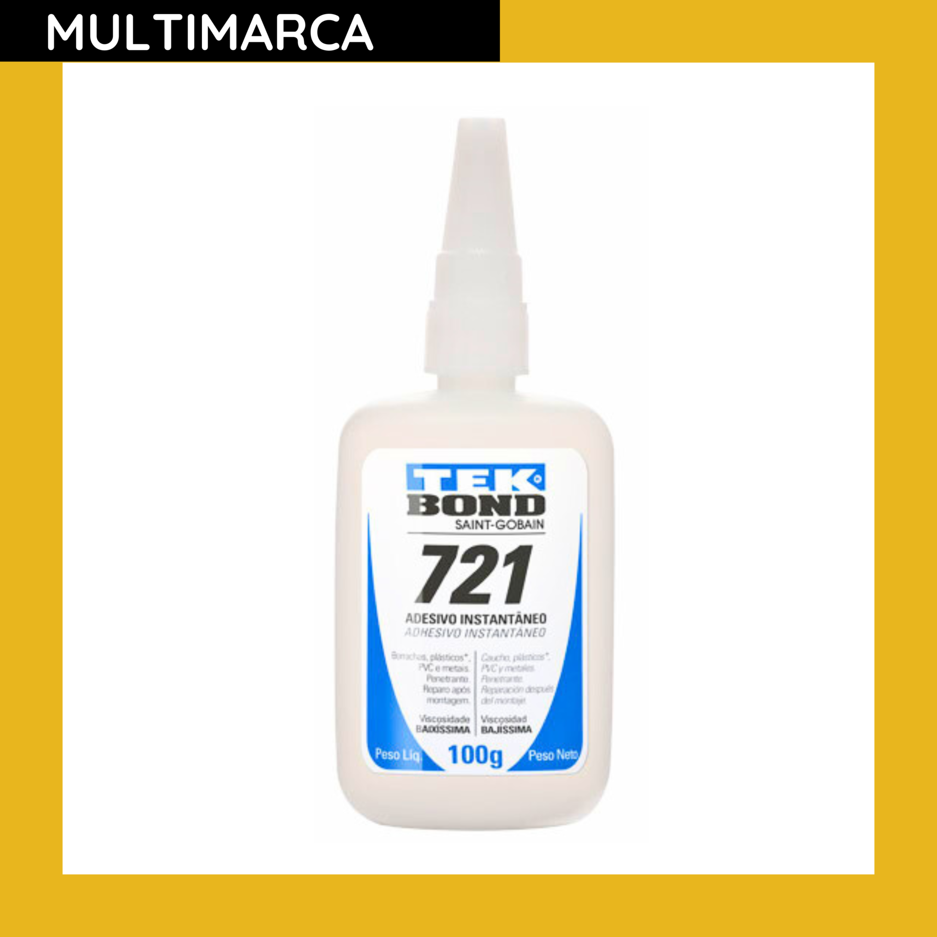 Adesivo Instantâneo 721 Tekbond